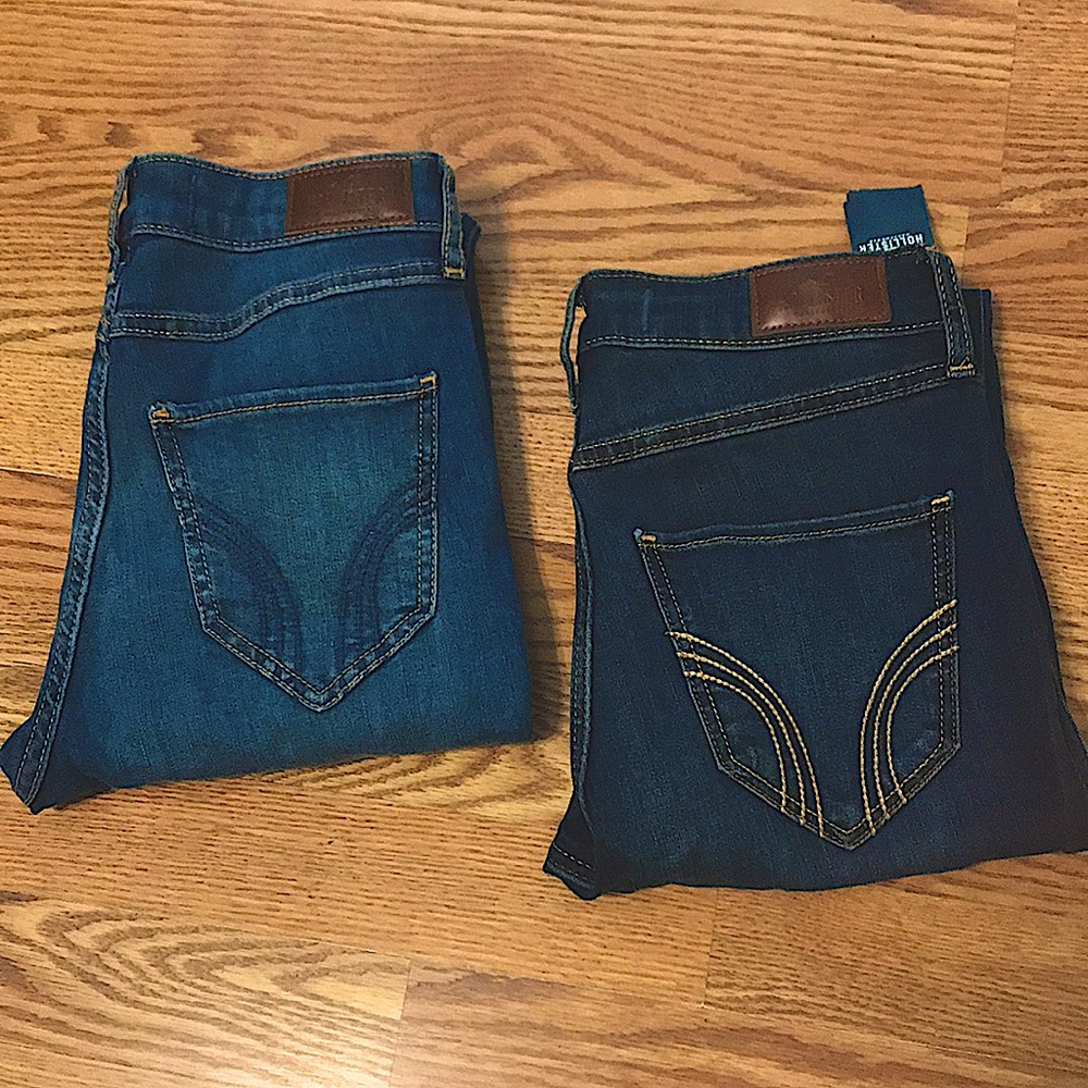 Hollister High-Rise Super Skinny Jeans 2 pair NWT